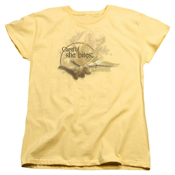 Labyrinth She Bites S/S Women's T-Shirt Banana