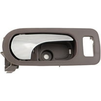 Dorman 81813 Rear Passenger Side Interior Door Handle for Specific Buick Models, Chrome Lever; Brown Housing