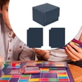 thumbnail image 4 of Caja para baraja de cartas coleccionables Caja para naipes Contenedor de protección premium con capacidad para más de 140 Cuadros Azul, 4 of 9