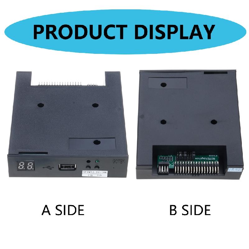 Zeiwohndc USB Floppy Disk Reader Drive 3.5in Internal Portable 720KB FDD Diskette Drive