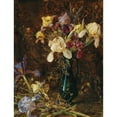 thumbnail image 3 of Marie Egner 19x24 Black Modern Framed Museum Art Print Titled - Iris, 3 of 5