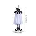 thumbnail image 3 of Uxgjfwu LED Halloween Lights - Glowing Witch Ghost Pendant Hanging Decor, Spooky Indoor Outdoor Party Atmosphere Light Strings (1 Pack), 3 of 7