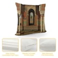 thumbnail image 4 of Qinduosi Throw Pillow Cushion Cover, Middle Eastern Style Interior Architecture Vintage Art Design, Decorative Square Accent Pillow Case, ", White, 4 of 5