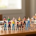 thumbnail image 4 of Musique Populaire, 24 Pcs Figurines de Collection - Musique, Design Fans de Musique Figurines d'Action Jouets de Collection Décorations pour la Maison pour Chanteurs Pop Fans, 4 of 4