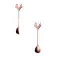 thumbnail image 1 of 2PC Stainless Steel Cutlery Set Christmas 304 Stainless Steel Coffee Spoon Gift Box Cake Dessert And Fork Creative Christmas Spoon Coffee Spoon Gift Box Cake Dessert Spoon Animal Spoon Gold, 1 of 9