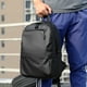 thumbnail image 1 of Mochila grande para hombre, impermeable, para escuela de negocios, portátil, mochila informal (negro), 1 of 5