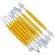 thumbnail image 1 of Injueey 8pcs Tallado Horneado Herramienta Decoración de Tartas Fondant Modelado Galletas Herramientas y accesorios para hornear amarillo Injueey JJ18022-01, 1 of 6