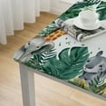 thumbnail image 4 of BANET Tablecloths Animals Square Table Cover Birthday Party Supplies for Baby Shower Decorations white, 4 of 7
