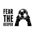 thumbnail image 2 of Sports Wall Decals for Boys Bedroom - Goalkeeper Gloved Hands are Holding Soccer Ball Ball DIY & Creativity Boy Girl Bedroom Wall Sticker - Size: 20 In x 12 In, 2 of 4
