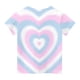 thumbnail image 5 of Blusas y camisas de cuello redondo y manga corta con estampado para niños, blusa de cuello redondo y manga tres cuartos, blusa de poliéster para niños de talla mediana, 5 of 6