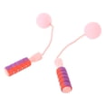 thumbnail image 3 of par de cuerdas de saltar con peso rosa inalámbricas con rodamientos de bolas para hacer ejercicio, cuerda de fitness para hombres, mujeres y niños, 3 of 14