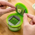 thumbnail image 3 of Manual Garlic Chopper, Mini Meat Choppers, Multi-Chopper Kitchen Onion Cutter for Vegetable, Meat, Onion, Baby Food Grinding, 3 of 5