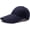 Navy, variant on Men Women Plain Adjustable Baseball Cap Super Extra Long Bill Hat Strapback