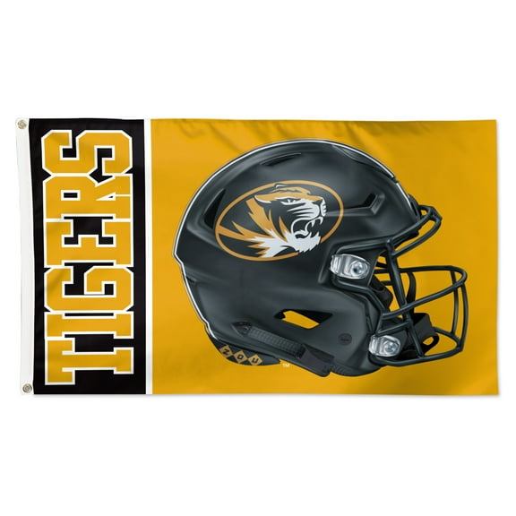 WinCraft Missouri Tigers 3' x 5' Helmet Deluxe Single-Sided Flag