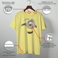 thumbnail image 3 of Men's Despicable Me One Eyed Minion Costume  Graphic Tee Banana X Large, 3 of 8