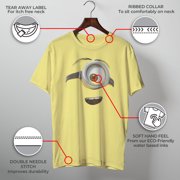 Mens Despicable Me One Eyed Minion Costume Graphic Tee Banana 2X Large