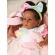thumbnail image 1 of Muñeca Reborn Rebornova Black Girl de 51 cm con cuerpo suave, 1 of 8