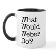 thumbnail image 2 of CafePress - What Would Max Weber Do? Mug - 11 oz Ceramic Mug - Novelty Coffee Tea Cup, 2 of 6