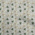 thumbnail image 1 of oneOone Cotton Poplin Light Gray Fabric Travel Dress Material Fabric Print Fabric By The Yard 56 Inch Wide, 1 of 4