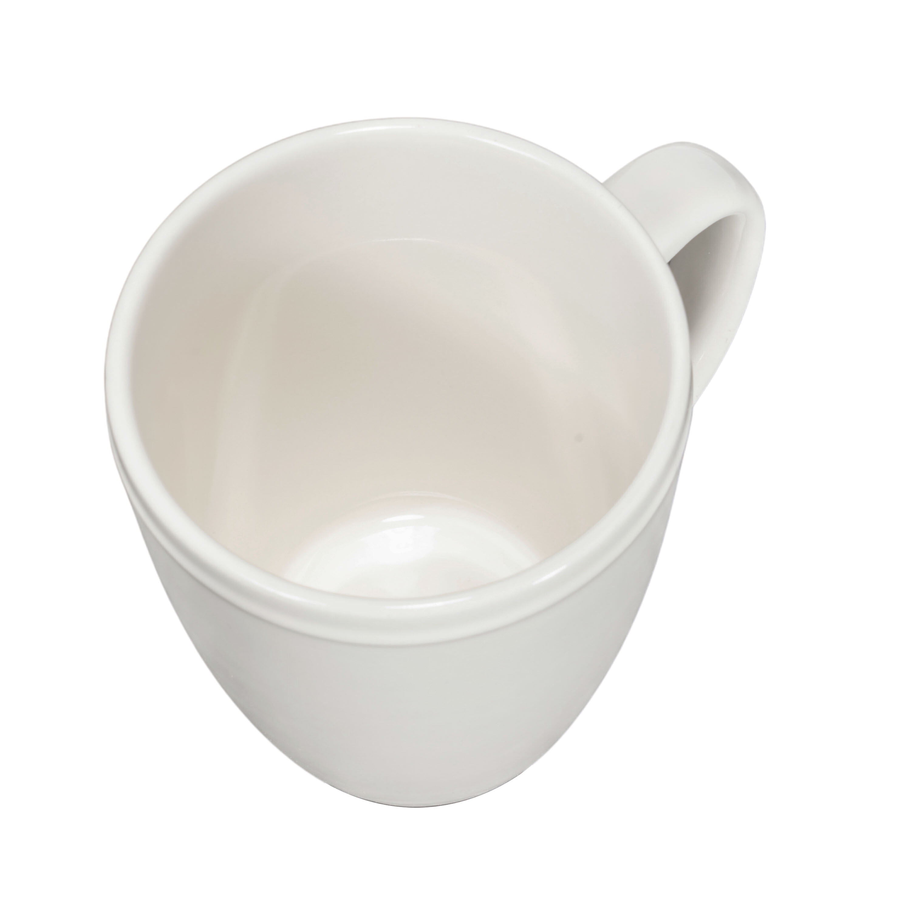 Mainstays 16oz Darby Vanilla Dream White Stoneware Mug