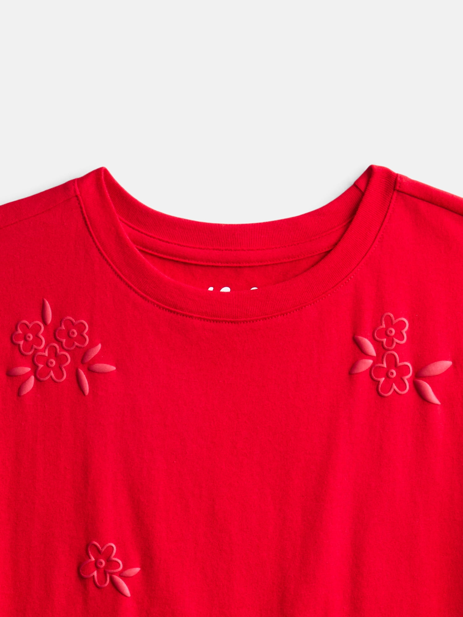 Wonder Nation Girls' Graphic Print Tee with Short Sleeves, Sizes 4-18 & Plus