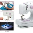 thumbnail image 3 of iMeshbean Sewing Machine Portable Electric Crafting Mending Machine Double Thread, Double Speed, 12 Built-In Stitches, 3 of 21