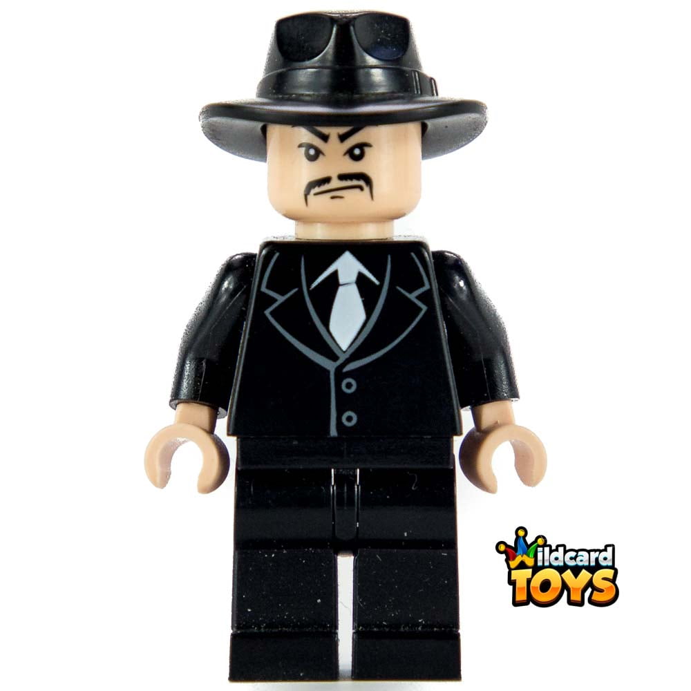 Shanghai Gangster Moustache Indiana Jones Mini Figure / Mini Fig LEGO 7682 