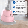 thumbnail image 4 of SALAV® Performance Series Garment Steamer in Blush, 1.3 L Water Tank Capacity, 4 of 5