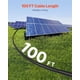 thumbnail image 3 of VEVOR Cable de Extensión para Panel Solar de 30,48 m, 10 AWG Cable de Extensión Solar, Cable Fotovoltaico Impermeable IP67 de 6 mm² para Paneles Solares Domesticos, de Barco y de Autocaravana, Negro, 3 of 9