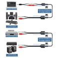 thumbnail image 4 of 3.5mm To Stereo RCA Audio Over Cat5 Cat5E Cat6 Cable Extender Kit, 4 of 4
