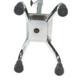 thumbnail image 2 of drive Chrome Aluminum Large Base Quad Cane 30 to 39" Height 500 lbs. Weight Capacity 10317-4, 4 Ct, 2 of 2