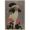 thumbnail image 3 of Tōshūsai Sharaku 18x24 Black Modern Framed Museum Art Print Titled - Segawa Tomisaburo (As Yadorigi, Wife of Ogishi Kurando) (1794), 3 of 5