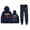 Navy, variant on Lil Skies Too Much Too Fast Tour Sweatsuit Fashion Hoodies Jogger Pants 2 Pieces Sets