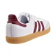 thumbnail image 5 of US: 8 Ad-id-as Originals Men's Iconic SAMBA SNEAKERS WHITE / BURGUNDY LAST1, 5 of 6
