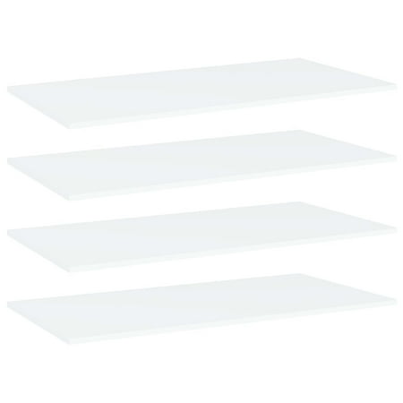 

WONISOLI Bookshelf Boards 4 pcs White 39.4 x19.7 x0.6 Chipboard