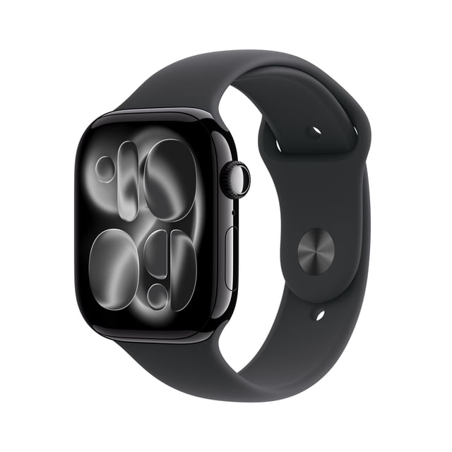 Restored Apple Watch Series 11 (GPS + Cellular) Smartwatch Aluminum Case with Sport Band Open Box