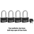 thumbnail image 5 of Master Lock 1-9/16” Covered Solid Body Padlock with 1-1/2” Shackle, 5 of 5