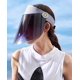 thumbnail image 2 of Mujeres Hombres Gorra con visera Sombrero anti-UV Gorro para exteriores Sombrero para el sol Viajes Ciclismo Playa Visera para el sol Visera vacía, Gris, 2 of 5