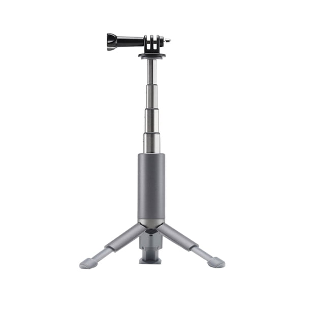 Trípode de cámara retráctil Soporte de metal de cámara de acción ajustable en altura para Cynova Osmo Action Kearding EL5470-00B