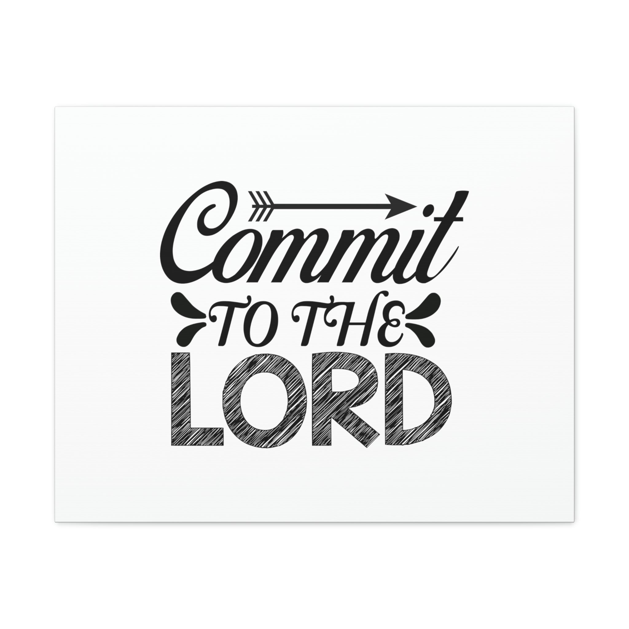 Scripture Walls Commit To the Lord Proverbs 16:3 Arrow Christian Wall ...