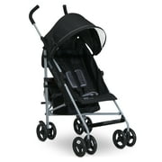 Jeep TurboGlyde Plus Stroller by Delta Children - Lightweight Travel Stroller Only Weighs 13.7 Pounds, Black