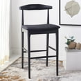 thumbnail image 2 of SAFAVIEH Lionel Modern Retro Bar Stool, Black, 2 of 12
