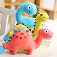 thumbnail image 5 of BESTSKY Gray Dinosaur Stuffed Plush Toy Huggable Soft Cute Dino Doll, 5 of 7