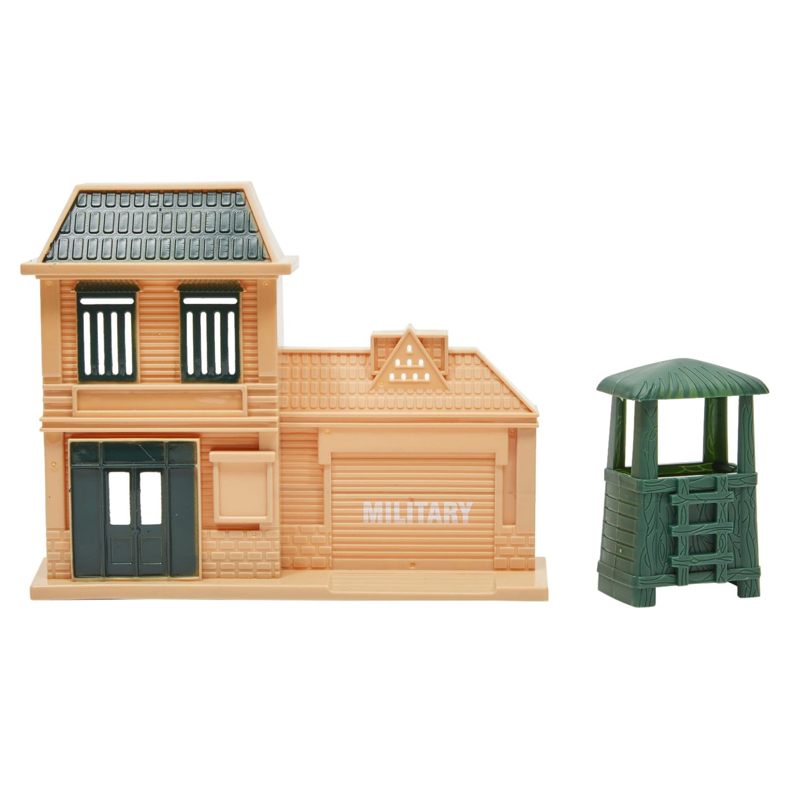 BLUE PANDA 300 Piece Military Toys Plastic Army Men with Tanks, Planes, Flags and Accessories for Boys Ages 8-14