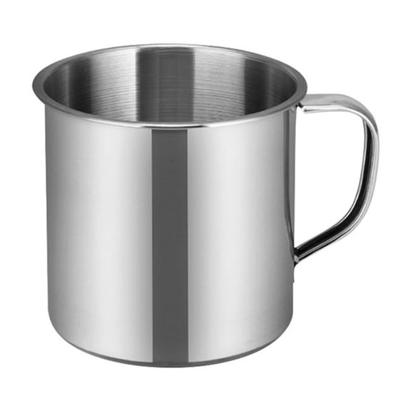Durable Stainless Steel Camping Mug Lightweight, Unbreakable Coffee Cup for Outdoor Adventures, Hiking, Backpacking, and Travel