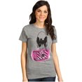 thumbnail image 1 of Vans G Nicole Sharp Dog SS Camiseta gráfica para mujer cuello redondo gris grande, 1 of 1