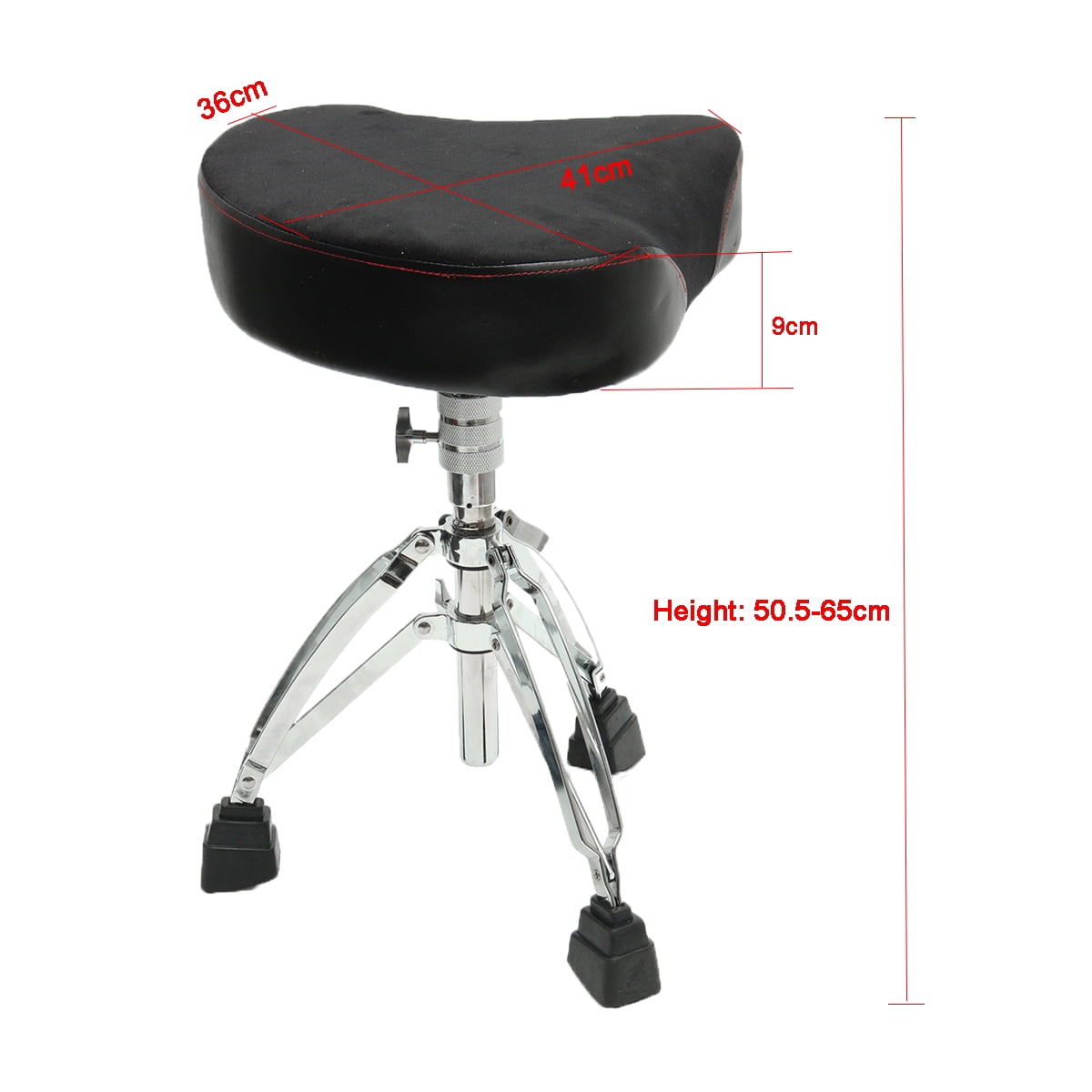 Adjustable Drum Throne Stool Tripod Seat Drumming Chair Stand Adjust