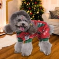 thumbnail image 5 of Adorable Pet Shirt - Floral Printing Comfortable Soft - Round Collar Dress-up - Four-Legs Christmas Cool Shirt Style Clothing, 5 of 8