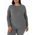 thumbnail image 4 of Fruit of the Loom Women's & Women's Plus Stretch Fleece Thermal Top and Bottom Set, 4 of 8