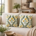 thumbnail image 6 of Sanmadrola Throw Pillow Covers Embroidered 18x18'' Boho Decorative Pillow Cover for Living Room Couch Sofa Bed Home Decor, 6 of 9